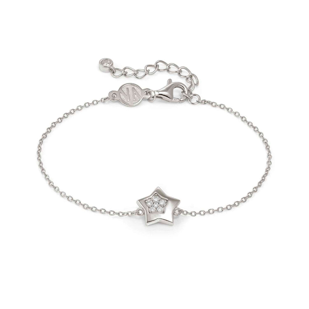 Nomination Silver Petit Sparkle Cubic Zirconia Star Bracelet Image
