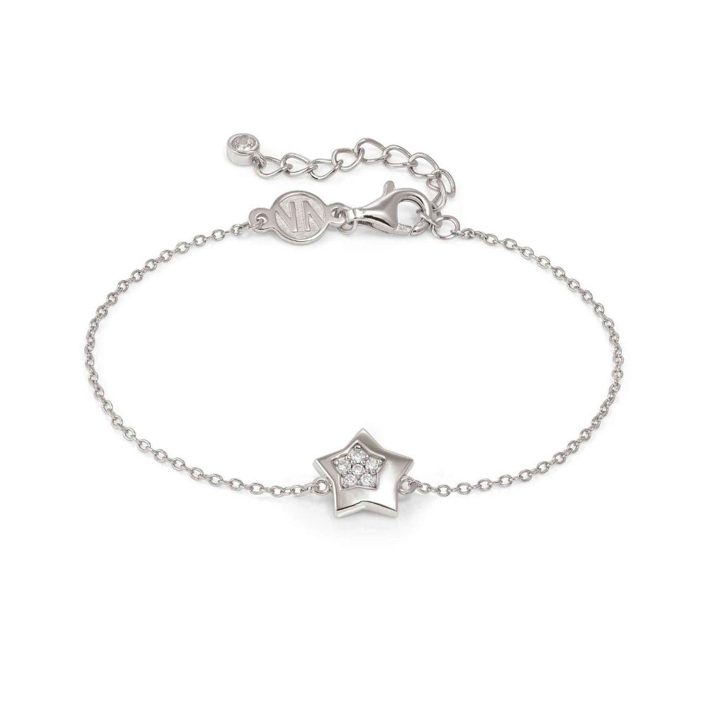 Nomination Silver Petit Sparkle Cubic Zirconia Star Bracelet - MococoNomination242300/0078033497572356Bracelets
