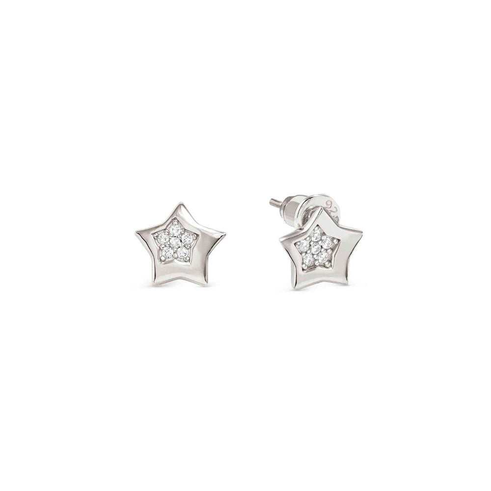Nomination Silver Petit Sparkle Cubic Zirconia Star Earrings - MococoNomination242304/0078033497572677Earrings