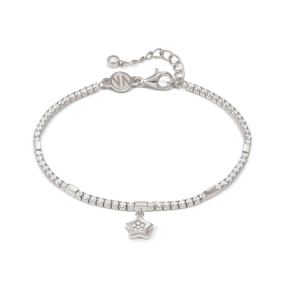 Nomination Silver Petit Sparkle Cubic Zirconia Star Tennis (Rich) Bracelet Image