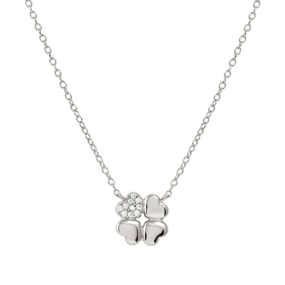 Nomination Silver Sparkle Four - Leaf Clover Necklace - MococoNomination242303/0018033497572530Necklaces