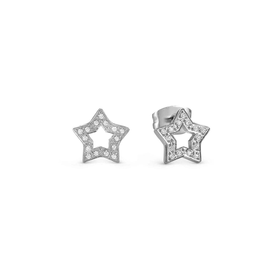 Nomination Silver Star Cubic Zirconia Earrings - MococoNomination134002/0238033497554413Earrings