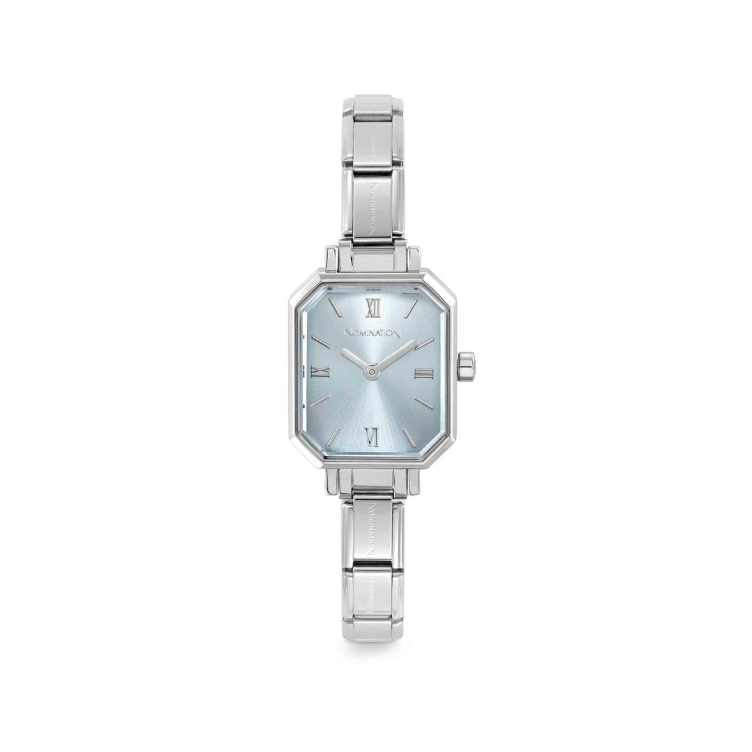 Nomination Silver Sunray Sky Blue Dial Watch - MococoNomination076037/0158033497557872Watches and Accessories