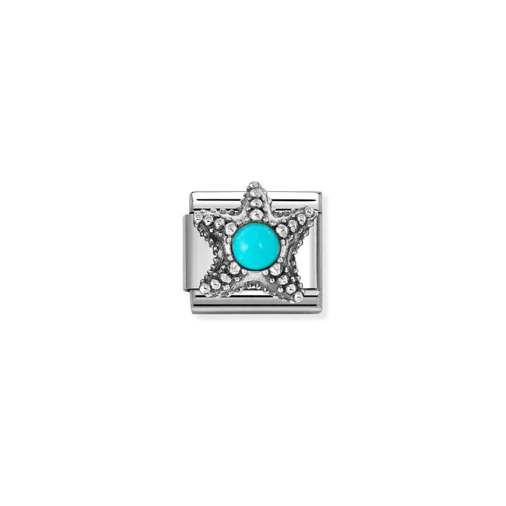 Nomination Silver Turquoise Starfish Charm - MococoNomination330511/068033497580580Charms