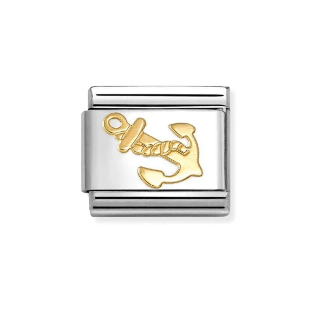 Nomination Silver With Gold Anchor Charm - MococoNomination030149/628033497552839Charms