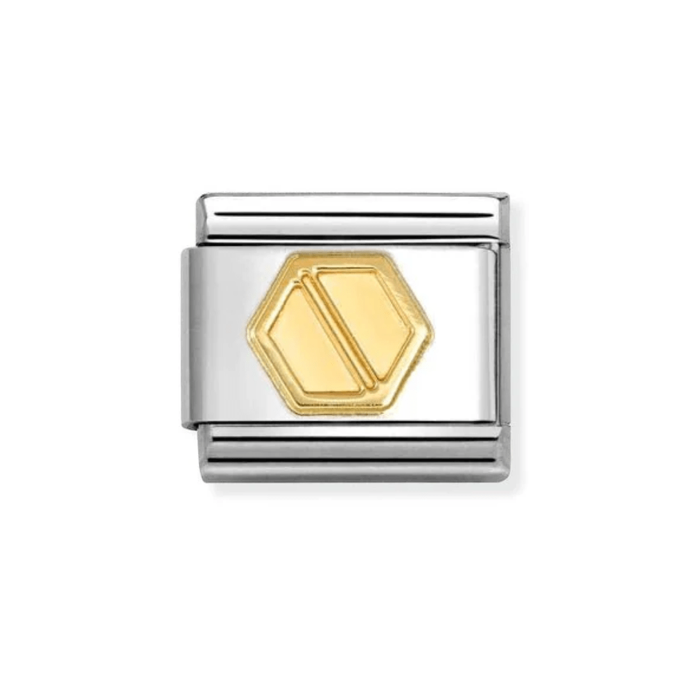 Nomination Silver With Gold Screw DIY Lover Charm - MococoNomination030149/608033497552815Charms