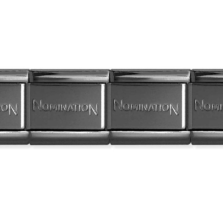 Nomination Single Black Starter Bracelet Links - MococoNominationBracelets
