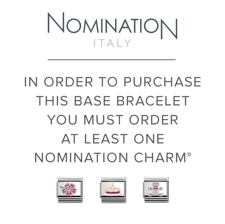 Nomination Single Matt Iridescent Starter Bracelet Links - MococoNominationBracelets