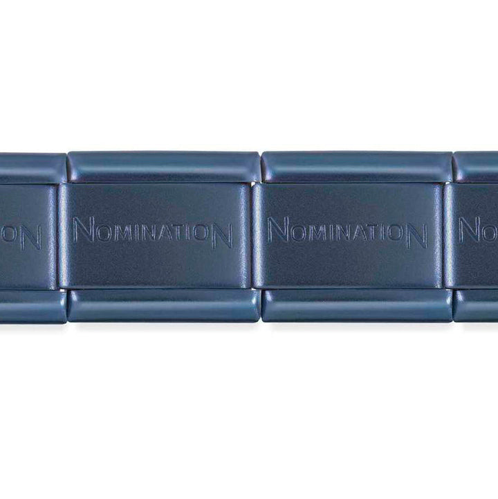 Nomination Single Matt Blue Starter Bracelet Links