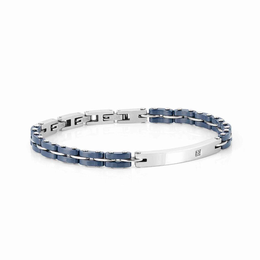 Nomination Strong Ceramic and Cubic Zirconia Mix 2 Bracelet - MococoNomination028302/0048033497492135Bracelets