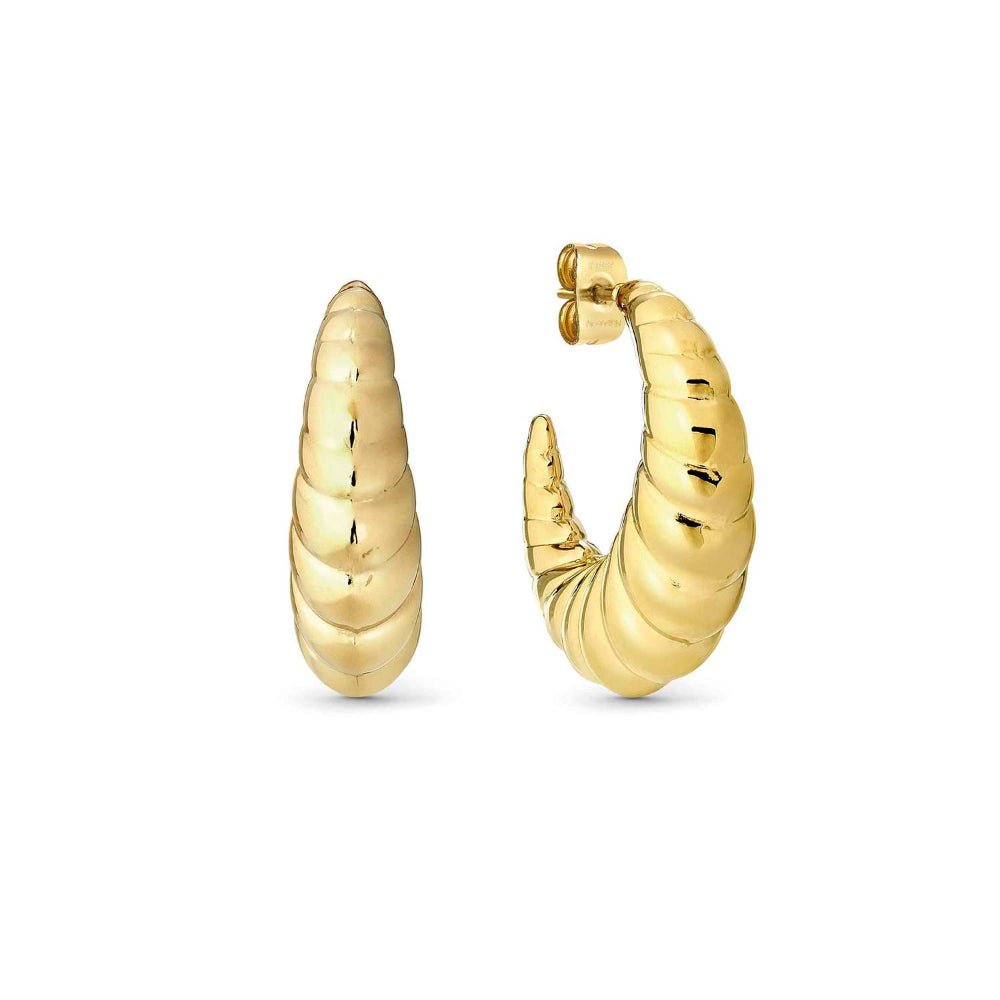 Nomination Yellow Gold Ecclettica Croissant Earrings - MococoNomination134317/0128033497572202Earrings