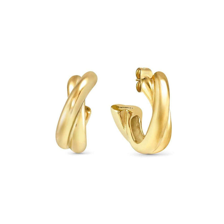 Nomination Yellow Gold Ecclettica (Intersected) Earrings - MococoNomination134316/0128033497572189Earrings