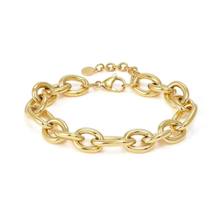 Nomination Yellow Gold Ecclettica Large Chain Bracelet - MococoNomination134304/0128033497571946Bracelets