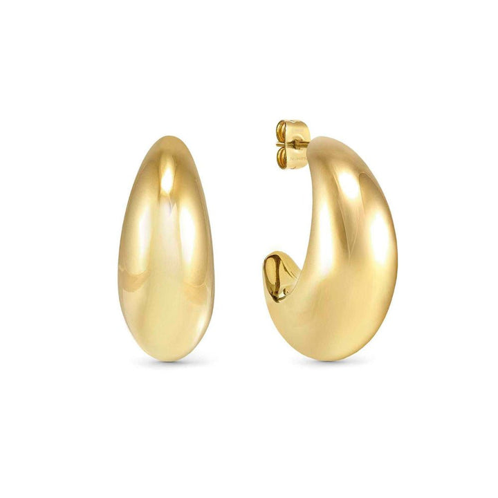 Nomination Yellow Gold Ecclettica Medium Moon Earrings - MococoNomination134315/0128033497572165Earrings