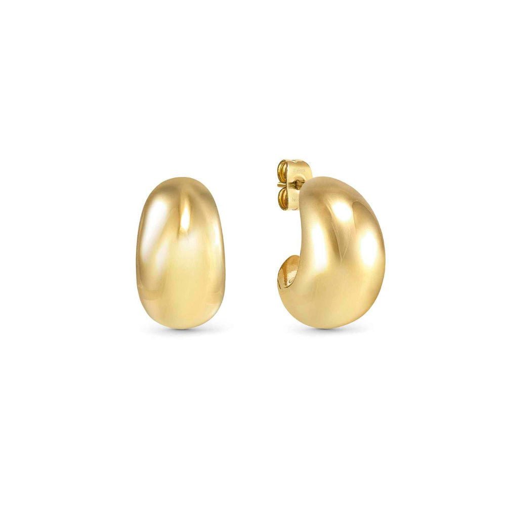 Nomination Yellow Gold Ecclettica Small Moon Earrings - MococoNomination134314/0128033497572141Earrings