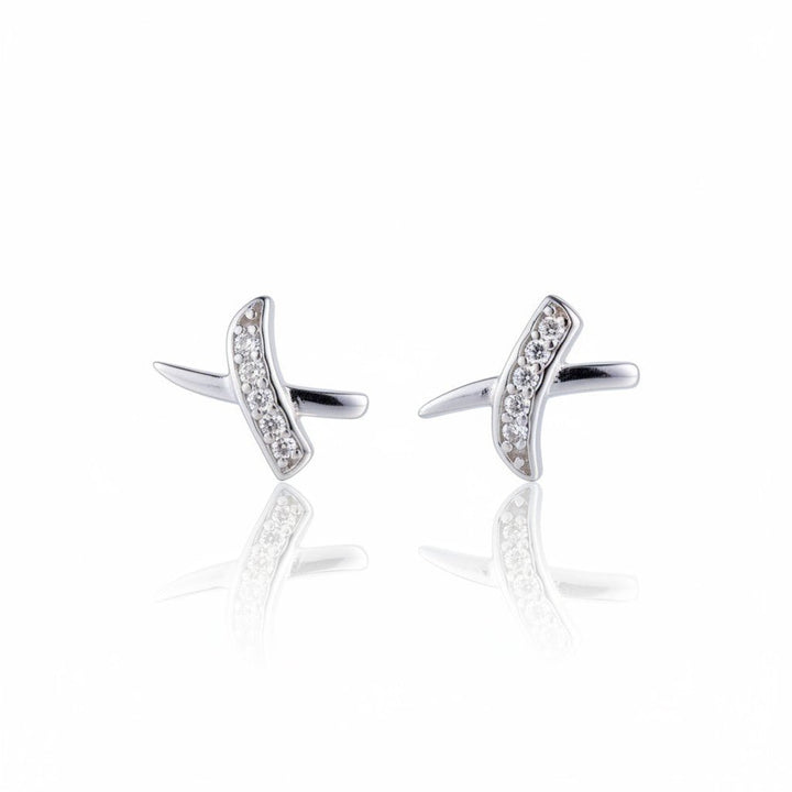 Ola Silver Kisses Stud Earrings - MococoOla.OLA00010Earrings