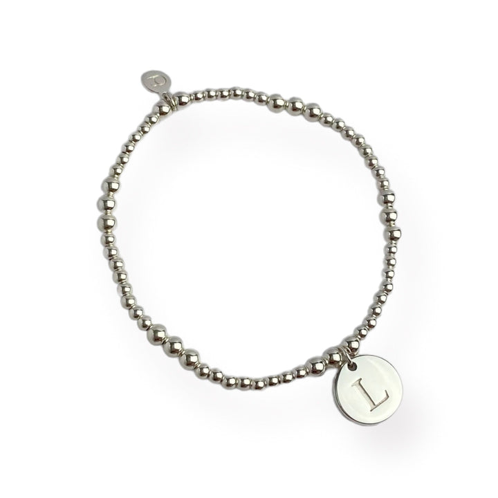 ol&co Silver Initials A - Z Bracelet - MococoOl&CoSOCDISCLSBBracelets