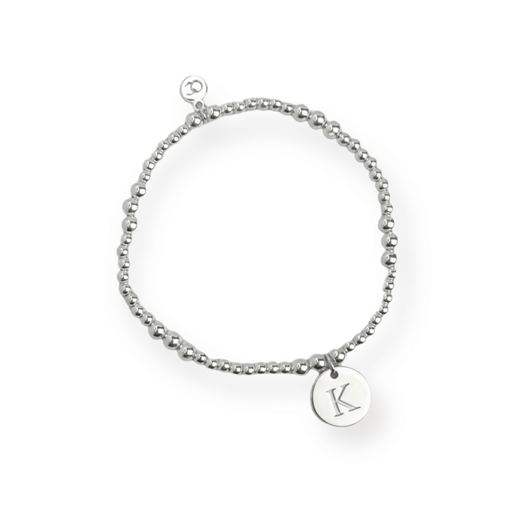 ol&co Silver Initials A - Z Bracelet - MococoOl&CoSOCDISCKSBBracelets