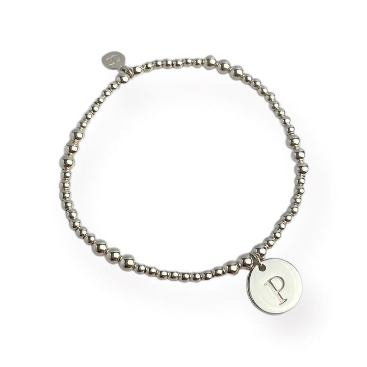 ol&co Silver Initials A - Z Bracelet - MococoOl&CoSOCDISCPSBBracelets