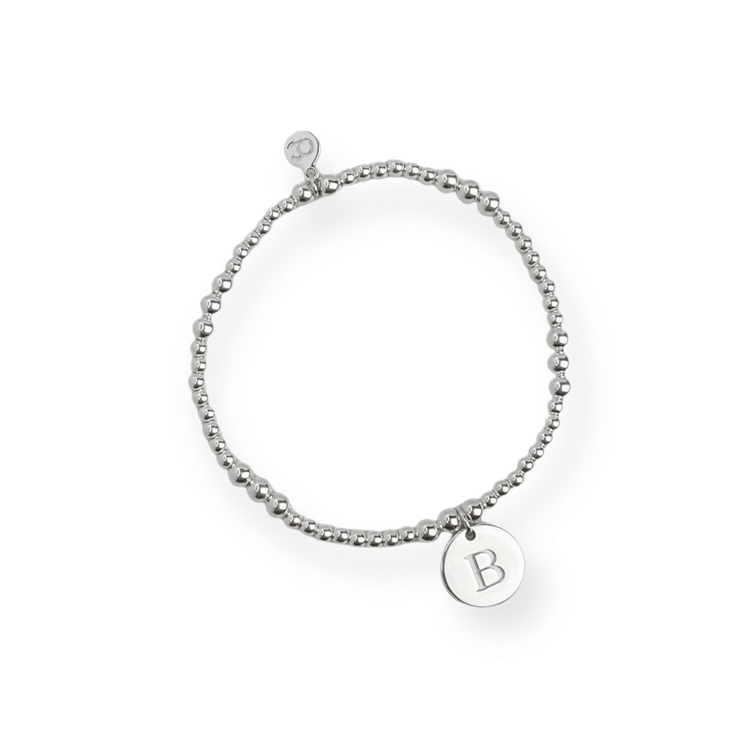 ol&co Silver Initials A - Z Bracelet - MococoOl&CoSOCDISCBSBBracelets