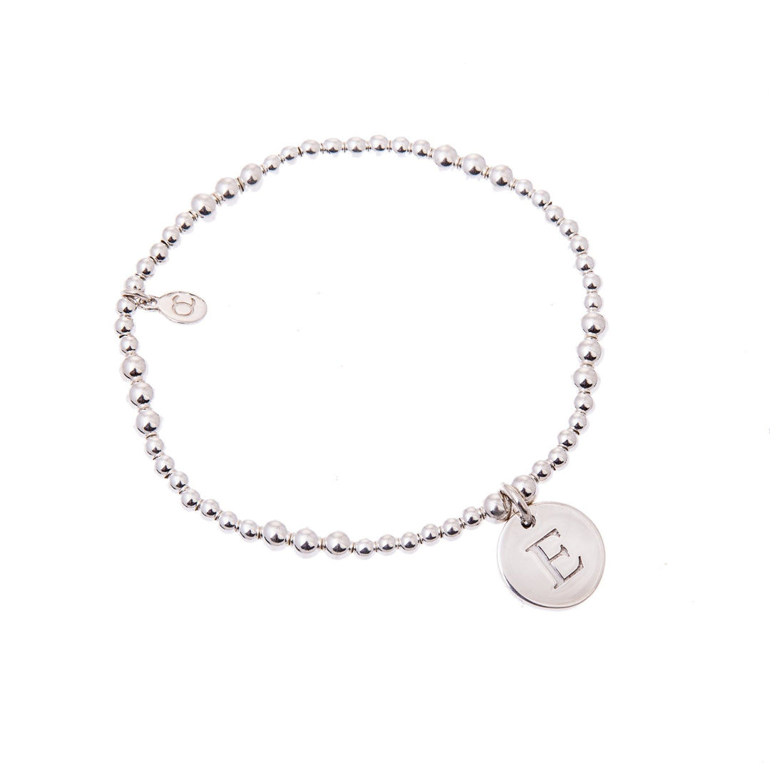 ol&co Silver Initials A - Z Bracelet - MococoOl&CoSOCDISCESBBracelets