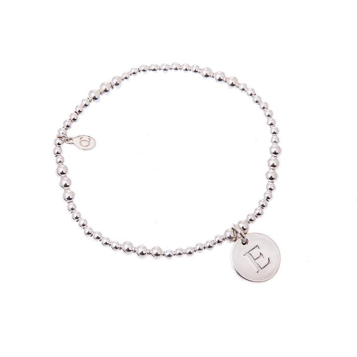 ol&co Silver Initials A - Z Bracelet - MococoOl&CoSOCDISCESBBracelets