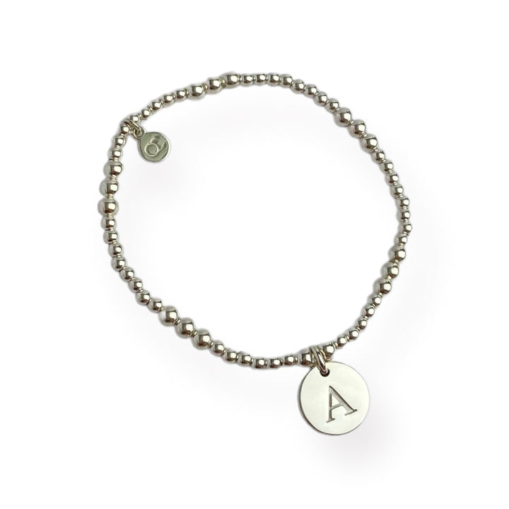 ol&co Silver Initials A - Z Bracelet - MococoOl&CoSOCDISCASBBracelets