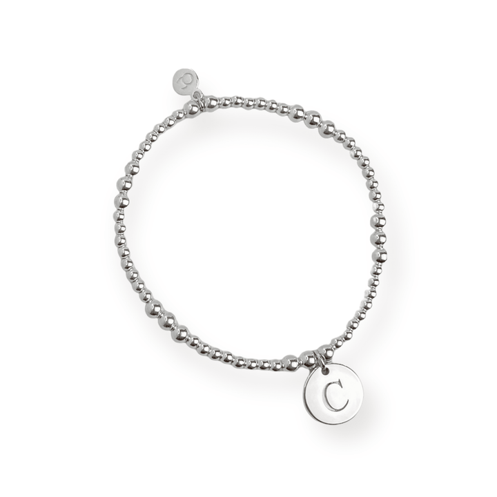 ol&co Silver Initials A - Z Bracelet - MococoOl&CoSOCDISCCSBBracelets