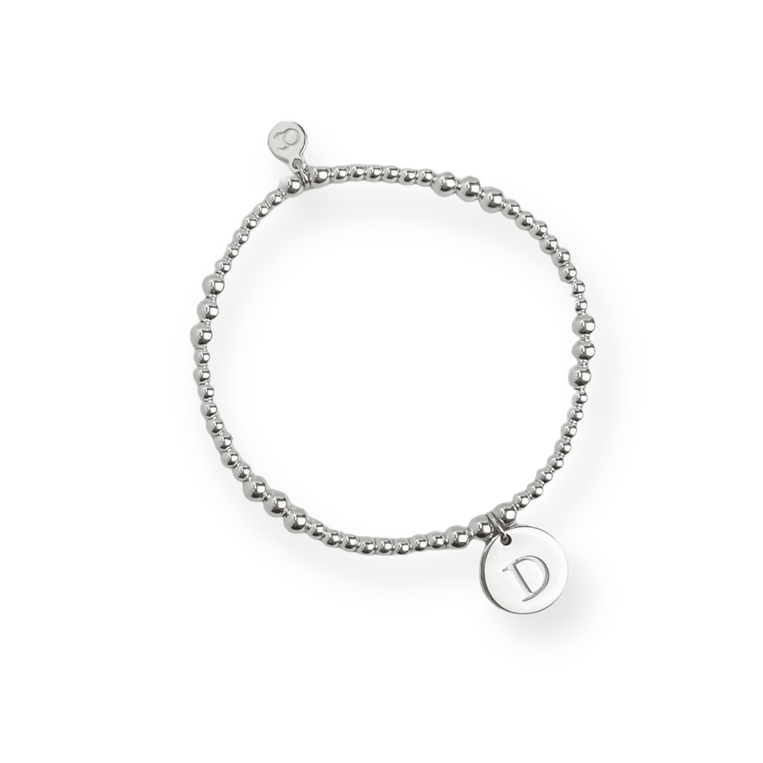 ol&co Silver Initials A - Z Bracelet - MococoOl&CoSOCDISCDSBBracelets