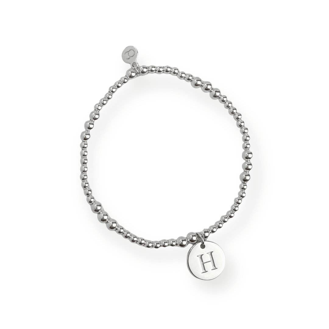 ol&co Silver Initials A - Z Bracelet - MococoOl&CoSOCDISCHSBBracelets