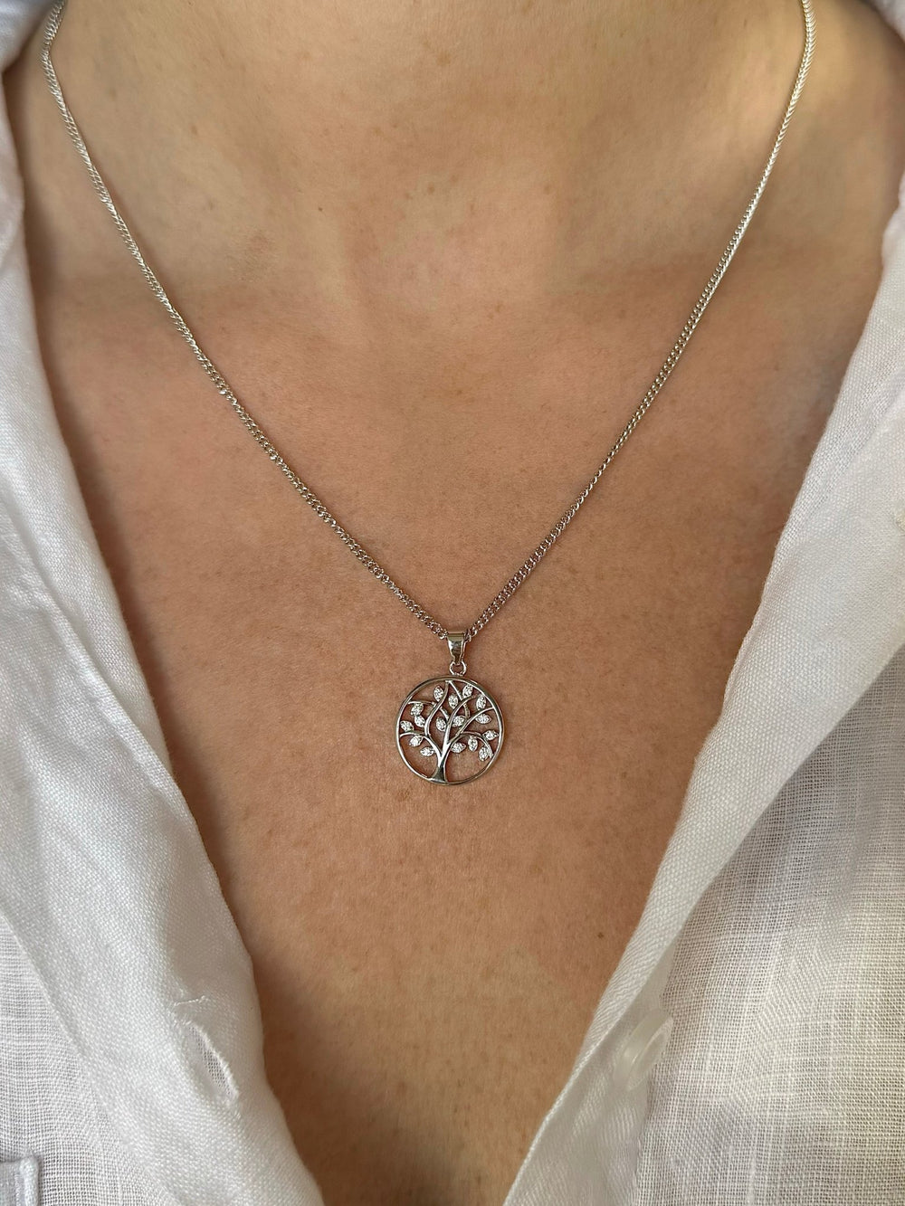 ol&co Silver Tree of Life Pendant Necklace - MococoOl&CoB19241 - PNecklaces