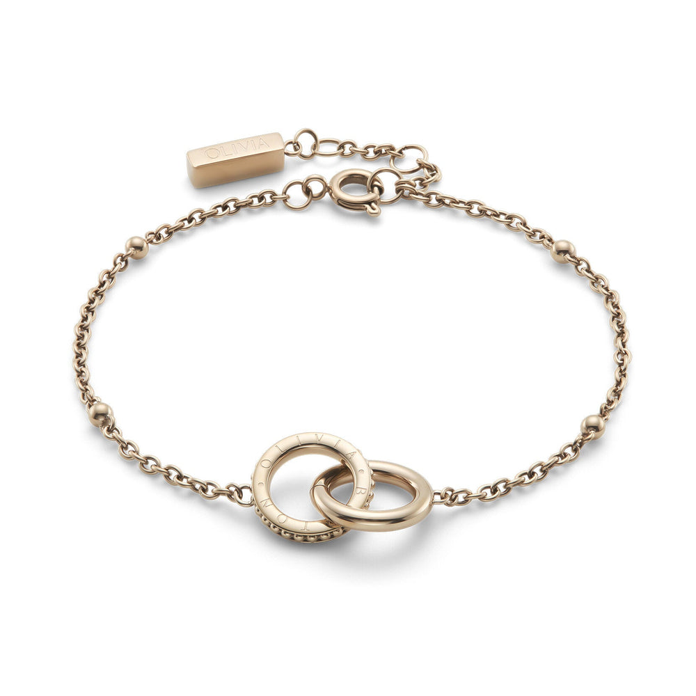 Olivia Burton Amity Interlock Rose Gold Bracelet - MococoOlivia Burton24100316Bracelets