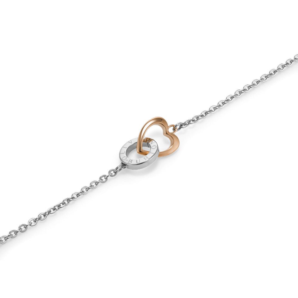 Olivia Burton Bi-Colour Kindred Interlink Stainless Steel Bracelet - MococoOlivia Burton241005547613272676083Bracelets