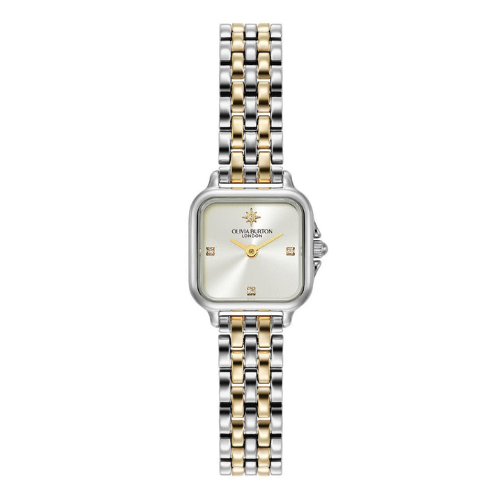 Olivia Burton Bi-Colour Mini Grosvenor Stainless Steel Watch - MococoOlivia Burton240003657613272677271Watch