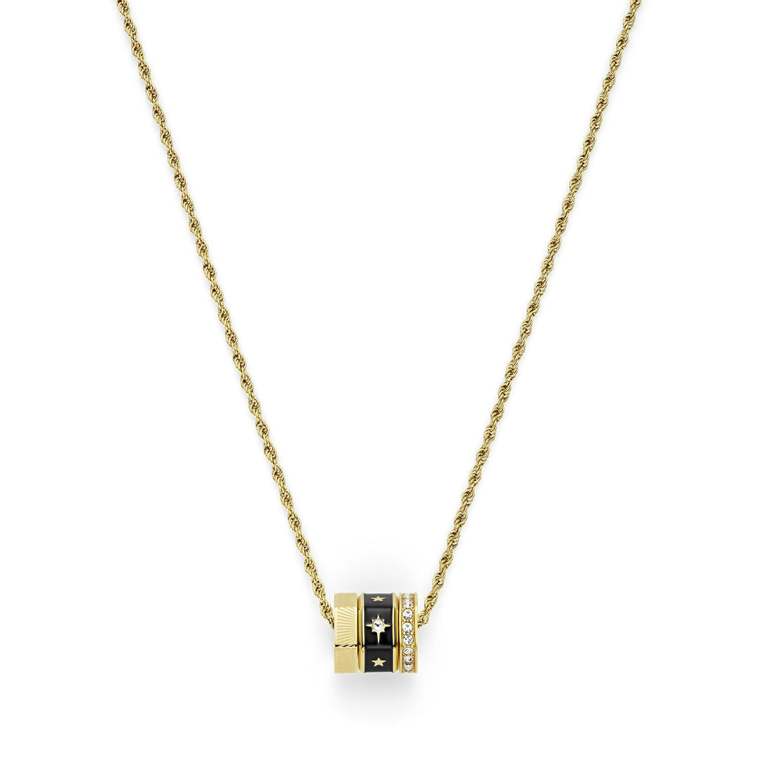 Olivia Burton Black &amp; Gold Bead Charm Necklace - MococoOlivia Burton24100447Necklaces