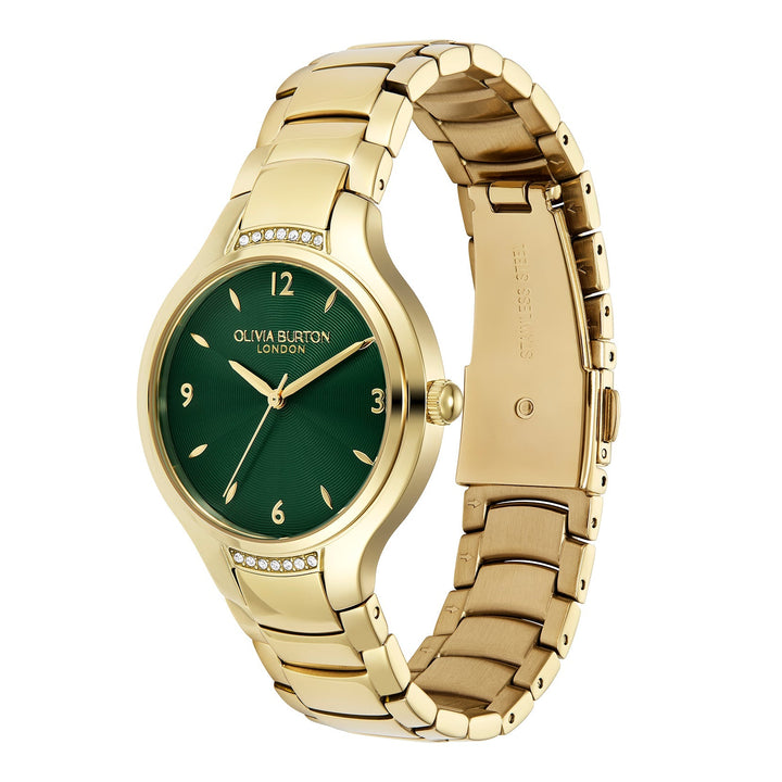 Olivia Burton Gold 34mm Lea and Interlock Gift Set - MococoOlivia Burton24070022Jewellery Sets