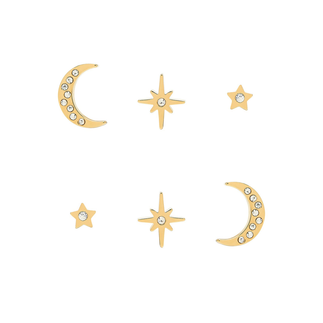 Olivia Burton Gold Celestial North Star Set of 3 Earrings - MococoOlivia Burton241000627613272525855Earrings
