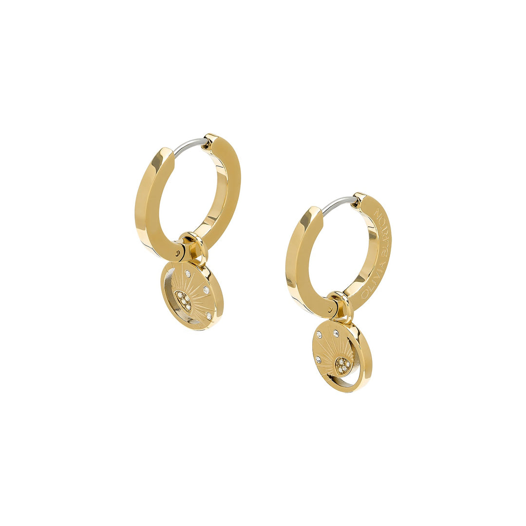 Olivia Burton Gold Celestial Sun Drop Earrings - MococoOlivia Burton241001637613272586306Earrings
