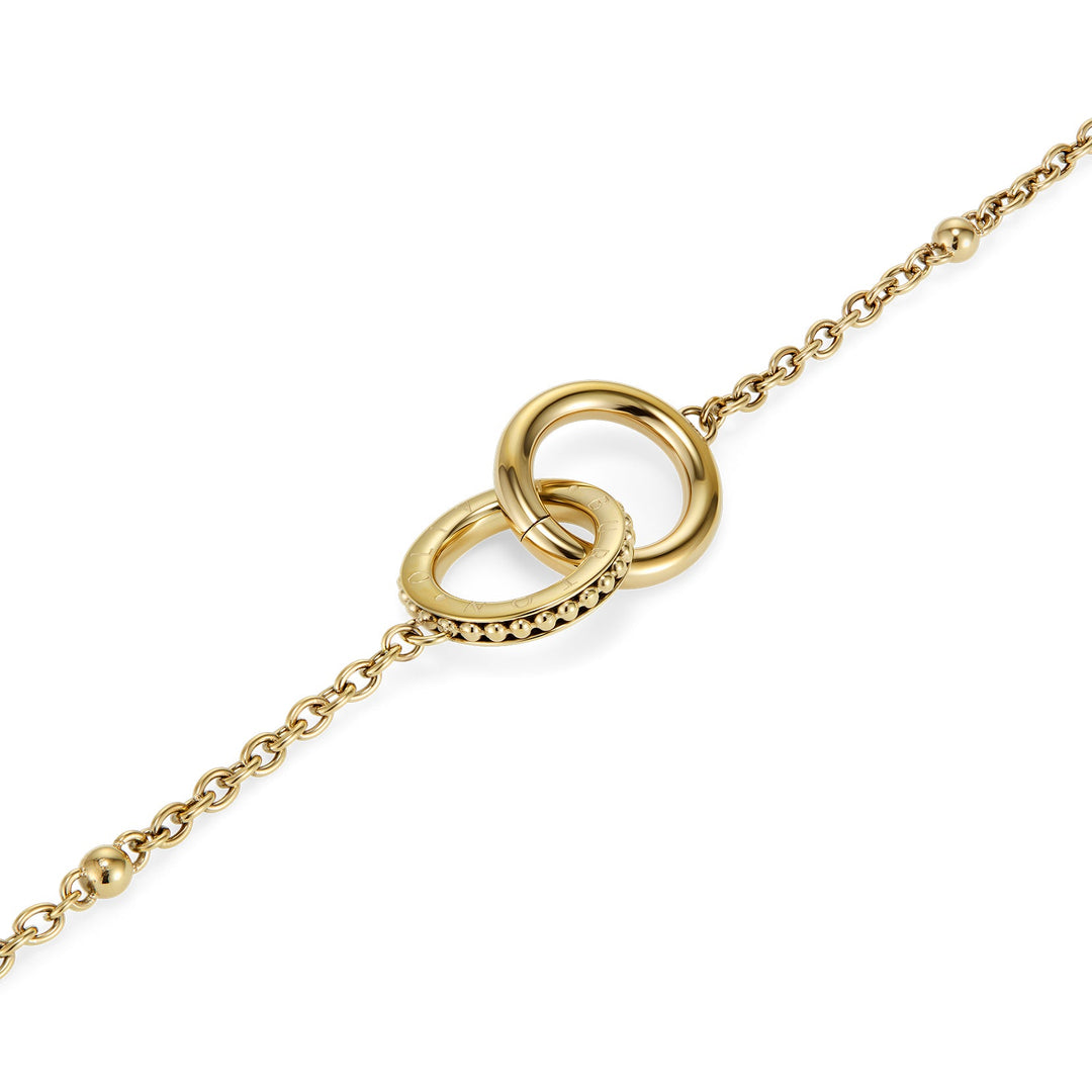 Olivia Burton Gold Classic Interlock Bracelet - MococoOlivia Burton24100315Bracelets