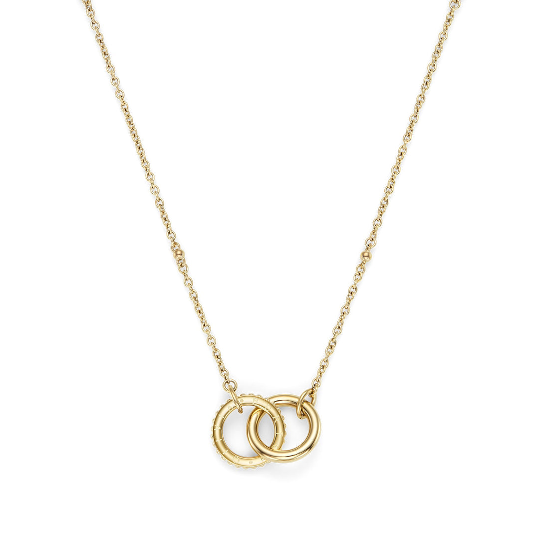 Olivia Burton Gold Classic Interlock Necklace - MococoOlivia Burton24100312Necklaces