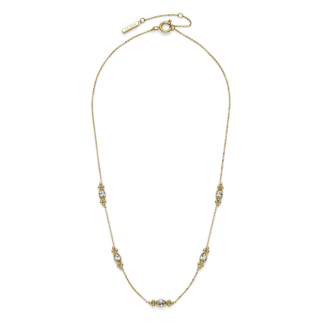 Olivia Burton Gold Dainty Zirconia Necklace - MococoOlivia Burton241002777613272611251Necklaces