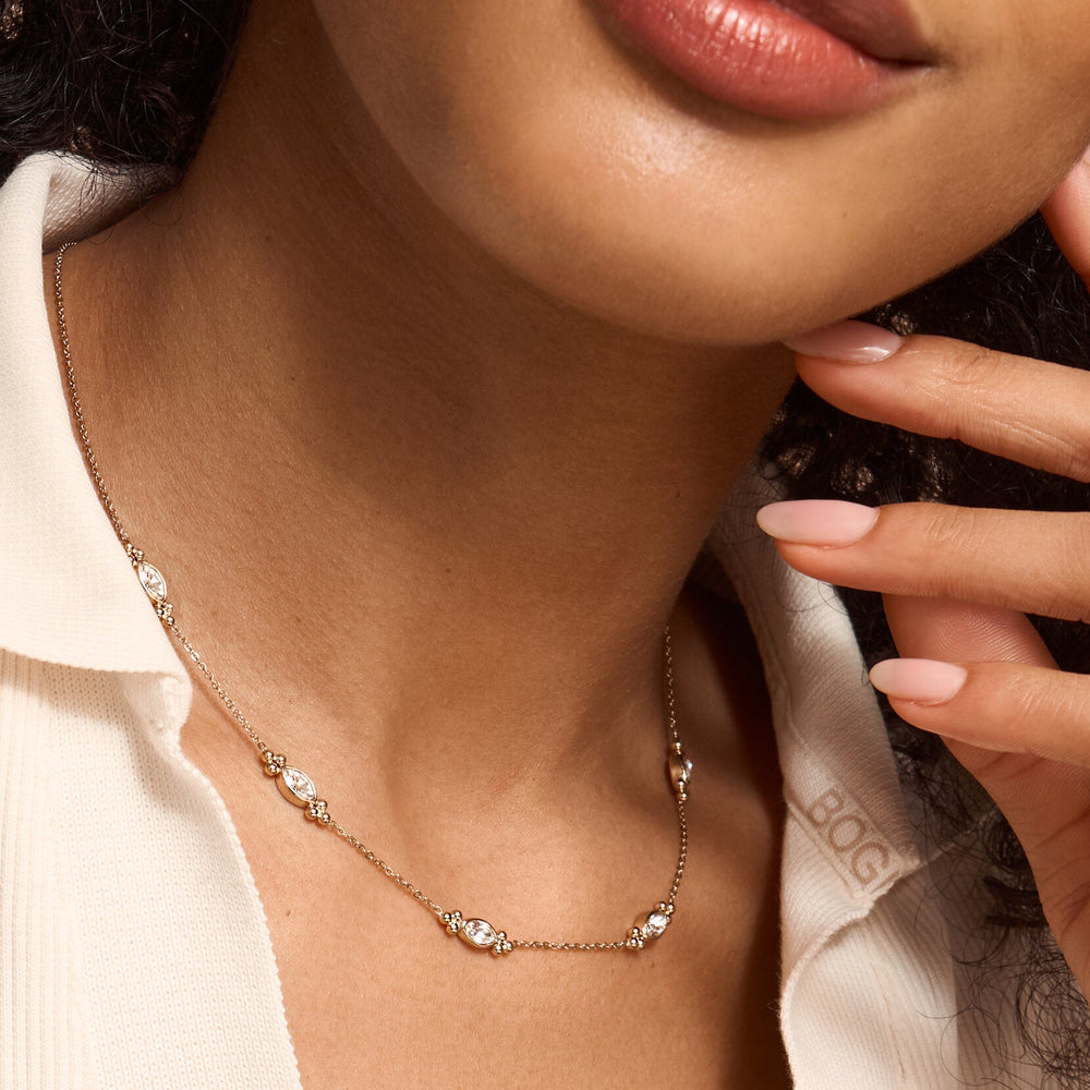Olivia Burton Gold Dainty Zirconia Necklace - MococoOlivia Burton241002777613272611251Necklaces