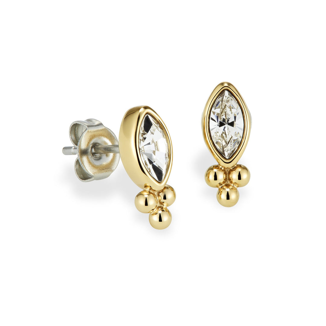 Olivia Burton Gold Dainty Zirconia Stud Earrings - MococoOlivia Burton241002867613272611343Earrings
