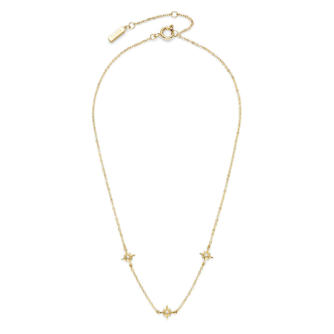 Olivia Burton Gold Ever Stacked North Star Necklace - MococoOlivia Burton24100342Necklaces