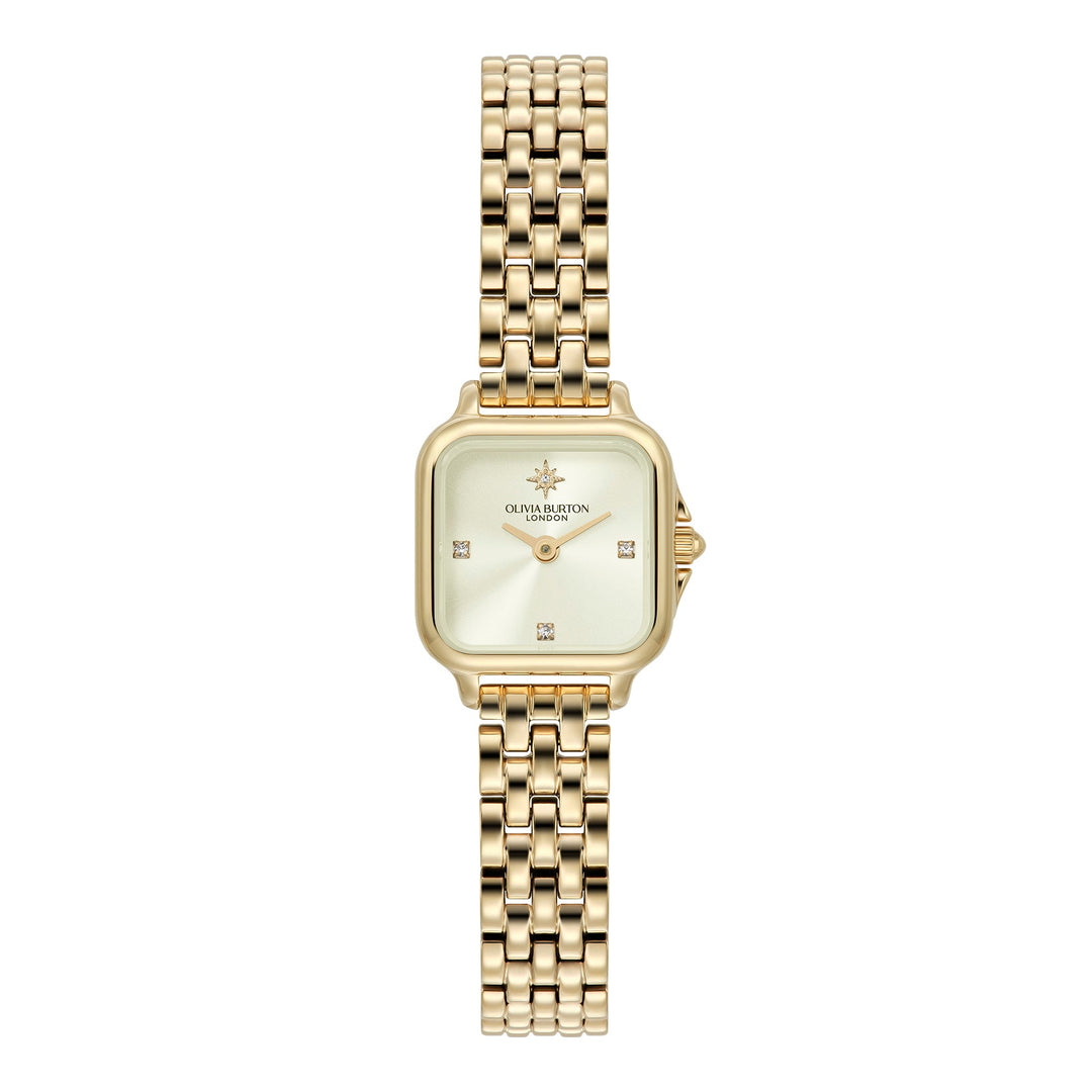 Olivia Burton Gold Grosvenor Mini Ivory Dial Watch - MococoOlivia Burton24000257Watches and Accessories