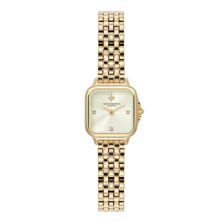 Olivia Burton Gold Grosvenor Mini Ivory Dial Watch - MococoOlivia Burton24000257Watches and Accessories