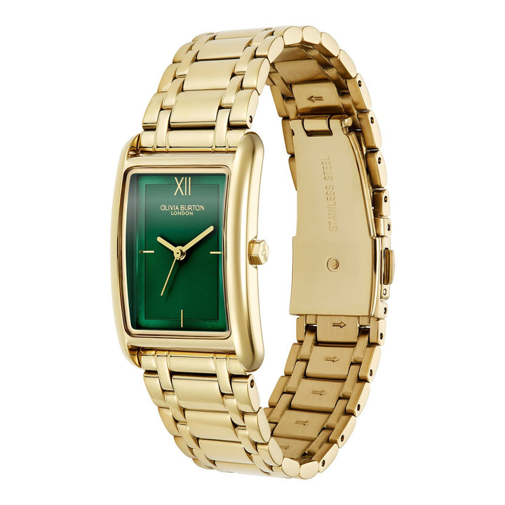 Olivia Burton Gold Grove Green Dial Watch - MococoOlivia Burton240001957613272610445Watches and Accessories