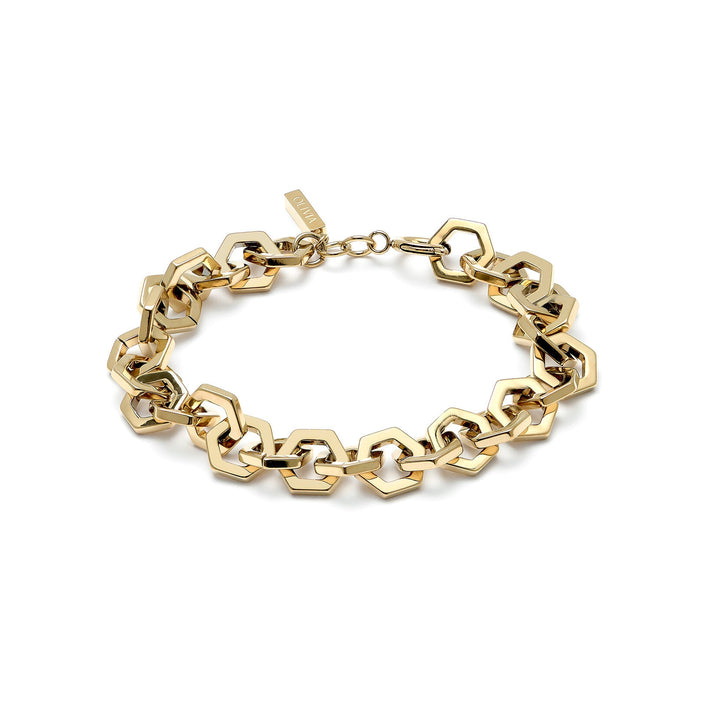 Olivia Burton Gold Honeycomb Bracelet - MococoOlivia Burton24100089Bracelets