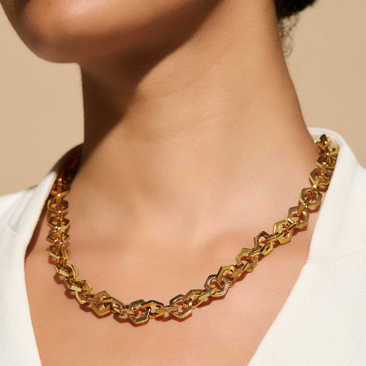 Olivia Burton Gold Honeycomb Necklace - MococoOlivia Burton24100087Necklaces