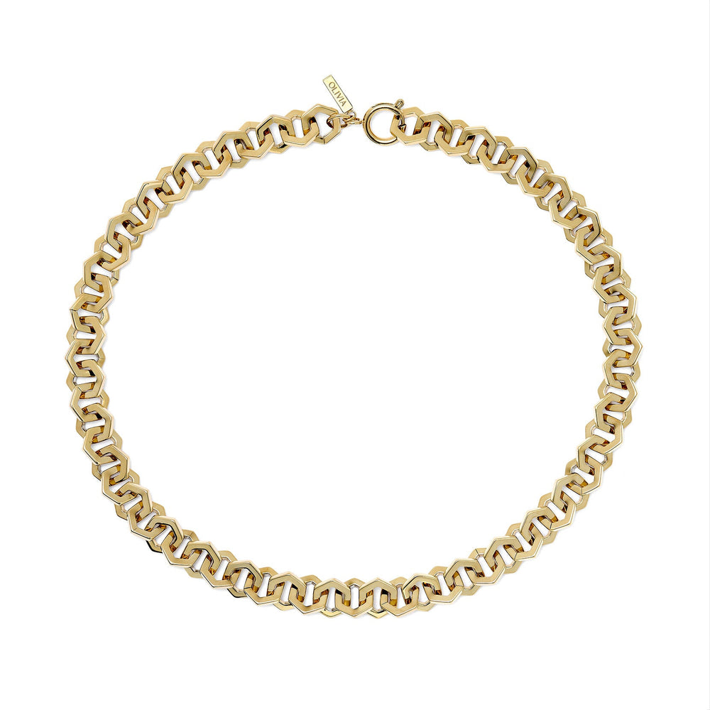 Olivia Burton Gold Honeycomb Necklace - MococoOlivia Burton24100087Necklaces
